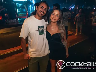 A professional photo of guests enjoying themselves at Cocktails Nightclub from our gallery.