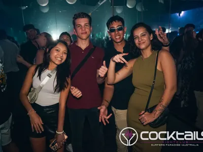 A professional photo of guests enjoying themselves at Cocktails Nightclub from our gallery.