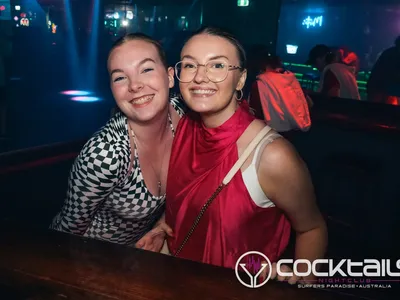 A professional photo of guests enjoying themselves at Cocktails Nightclub from our gallery.