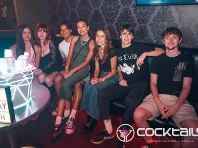 A professional photo of guests enjoying themselves at Cocktails Nightclub from our gallery.