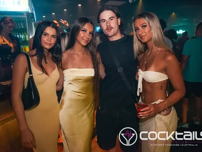 A professional photo of guests enjoying themselves at Cocktails Nightclub from our gallery.