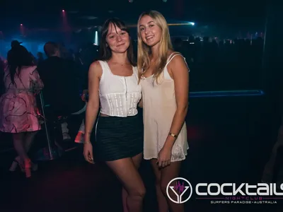 A professional photo of guests enjoying themselves at Cocktails Nightclub from our gallery.