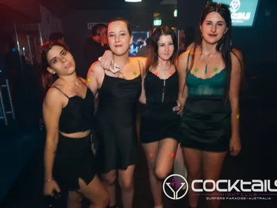 A professional photo of guests enjoying themselves at Cocktails Nightclub from our gallery.