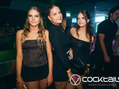 A professional photo of guests enjoying themselves at Cocktails Nightclub from our gallery.