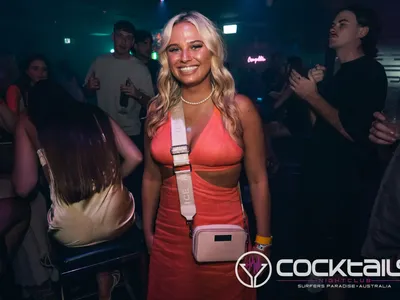 A professional photo of guests enjoying themselves at Cocktails Nightclub from our gallery.