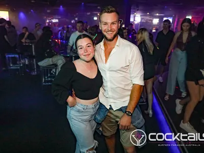 A professional photo of guests enjoying themselves at Cocktails Nightclub from our gallery.