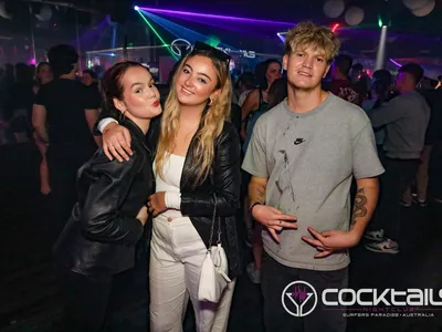 A professional photo of guests enjoying themselves at Cocktails Nightclub from our gallery.