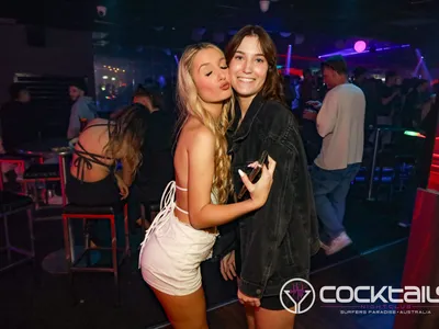 A professional photo of guests enjoying themselves at Cocktails Nightclub from our gallery.