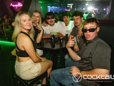 A professional photo of guests enjoying themselves at Cocktails Nightclub from our gallery.