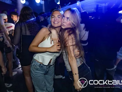 A professional photo of guests enjoying themselves at Cocktails Nightclub from our gallery.