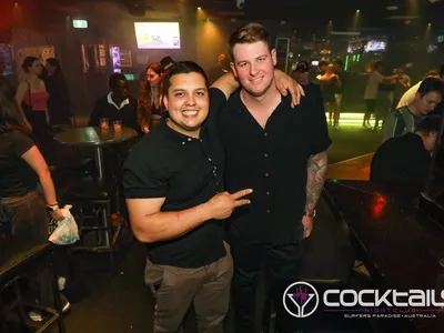 A professional photo of guests enjoying themselves at Cocktails Nightclub from our gallery.