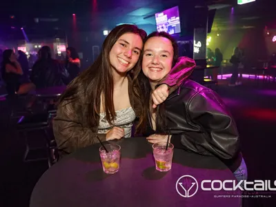 A professional photo of guests enjoying themselves at Cocktails Nightclub from our gallery.