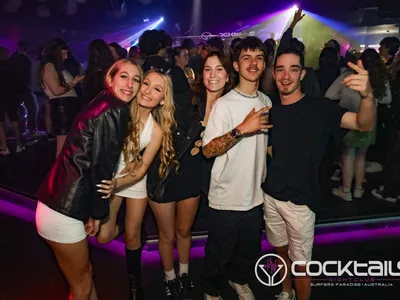 A professional photo of guests enjoying themselves at Cocktails Nightclub from our gallery.