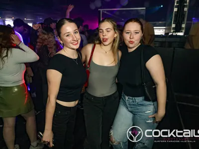 A professional photo of guests enjoying themselves at Cocktails Nightclub from our gallery.