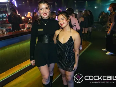 A professional photo of guests enjoying themselves at Cocktails Nightclub from our gallery.