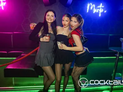 A professional photo of guests enjoying themselves at Cocktails Nightclub from our gallery.