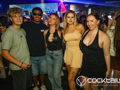 A professional photo of guests enjoying themselves at Cocktails Nightclub from our gallery.