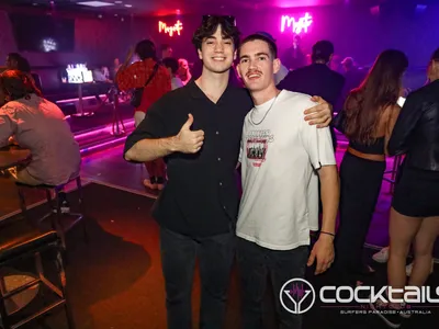 A professional photo of guests enjoying themselves at Cocktails Nightclub from our gallery.