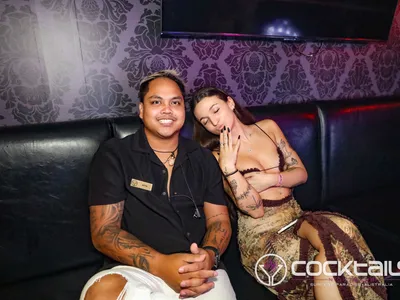 A professional photo of guests enjoying themselves at Cocktails Nightclub from our gallery.