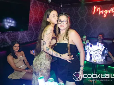 A professional photo of guests enjoying themselves at Cocktails Nightclub from our gallery.