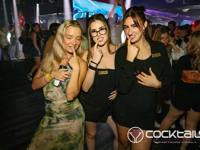 A professional photo of guests enjoying themselves at Cocktails Nightclub from our gallery.