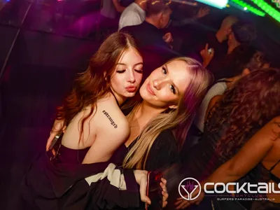 A professional photo of guests enjoying themselves at Cocktails Nightclub from our gallery.