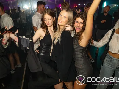 A professional photo of guests enjoying themselves at Cocktails Nightclub from our gallery.