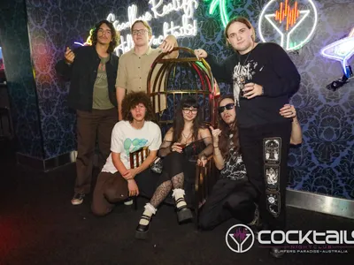 A professional photo of guests enjoying themselves at Cocktails Nightclub from our gallery.