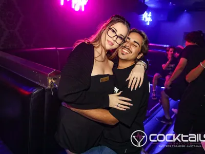 A professional photo of guests enjoying themselves at Cocktails Nightclub from our gallery.