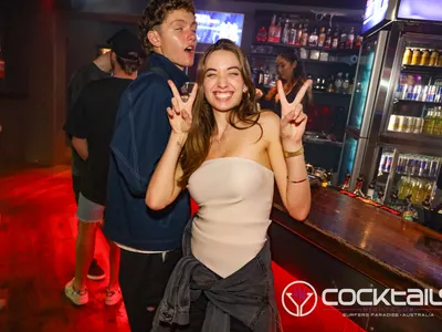 A professional photo of guests enjoying themselves at Cocktails Nightclub from our gallery.