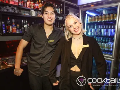 A professional photo of guests enjoying themselves at Cocktails Nightclub from our gallery.