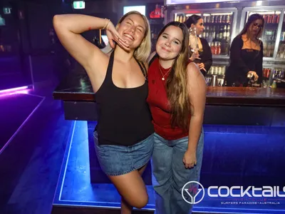 A professional photo of guests enjoying themselves at Cocktails Nightclub from our gallery.