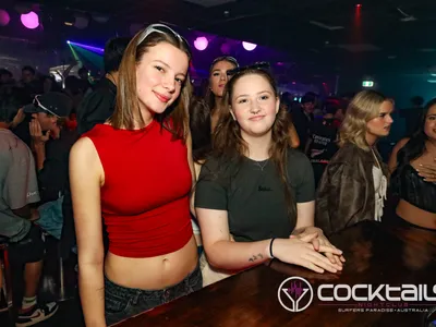 A professional photo of guests enjoying themselves at Cocktails Nightclub from our gallery.