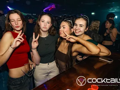 A professional photo of guests enjoying themselves at Cocktails Nightclub from our gallery.