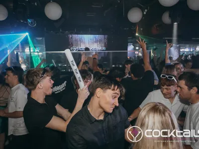 A professional photo of guests enjoying themselves at Cocktails Nightclub from our gallery.