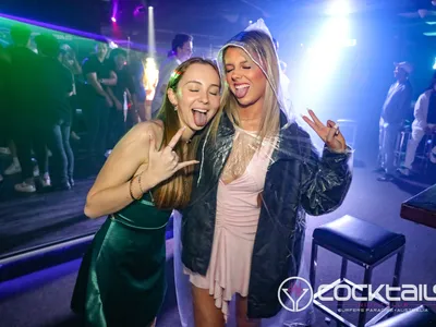 A professional photo of guests enjoying themselves at Cocktails Nightclub from our gallery.