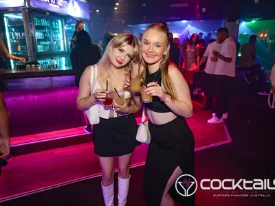 A professional photo of guests enjoying themselves at Cocktails Nightclub from our gallery.