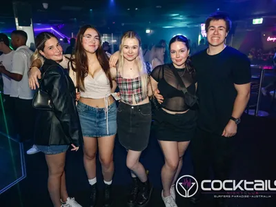 A professional photo of guests enjoying themselves at Cocktails Nightclub from our gallery.