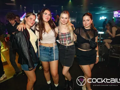 A professional photo of guests enjoying themselves at Cocktails Nightclub from our gallery.