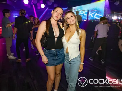 A professional photo of guests enjoying themselves at Cocktails Nightclub from our gallery.