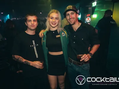 A professional photo of guests enjoying themselves at Cocktails Nightclub from our gallery.