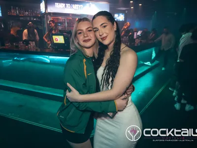 A professional photo of guests enjoying themselves at Cocktails Nightclub from our gallery.