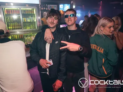 A professional photo of guests enjoying themselves at Cocktails Nightclub from our gallery.