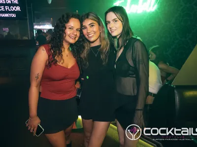 A professional photo of guests enjoying themselves at Cocktails Nightclub from our gallery.