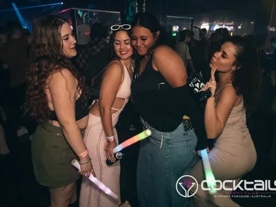 A professional photo of guests enjoying themselves at Cocktails Nightclub from our gallery.