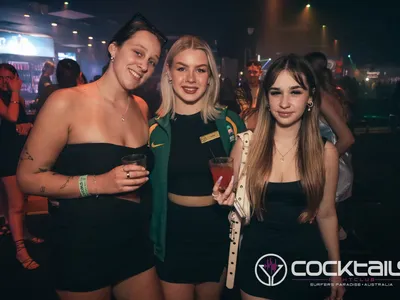 A professional photo of guests enjoying themselves at Cocktails Nightclub from our gallery.