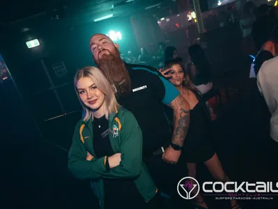 A professional photo of guests enjoying themselves at Cocktails Nightclub from our gallery.