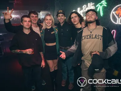 A professional photo of guests enjoying themselves at Cocktails Nightclub from our gallery.