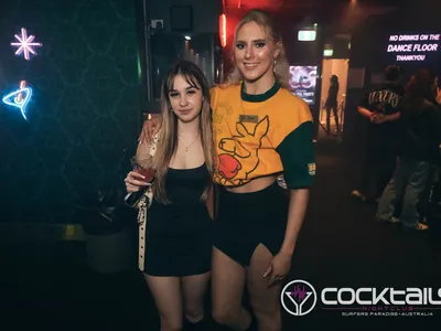 A professional photo of guests enjoying themselves at Cocktails Nightclub from our gallery.