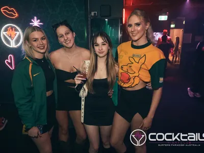 A professional photo of guests enjoying themselves at Cocktails Nightclub from our gallery.